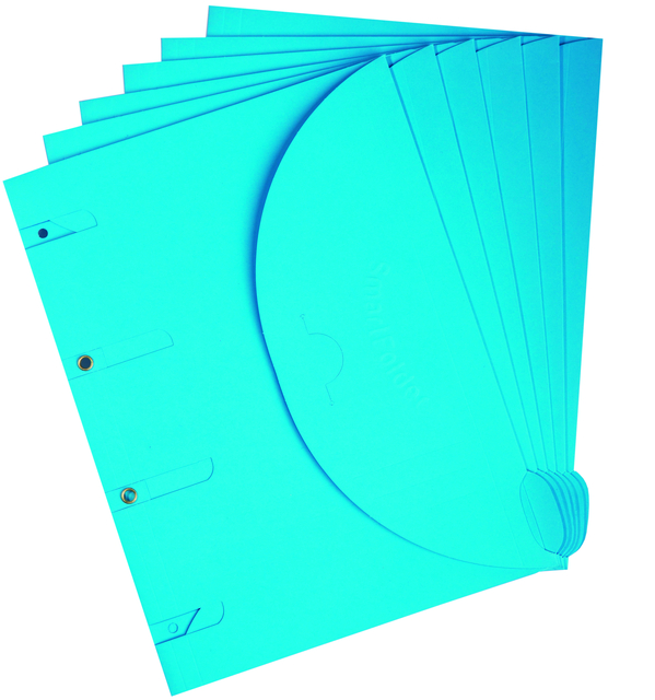 Smartfolder Tarifold A4 blauw 6 stuks