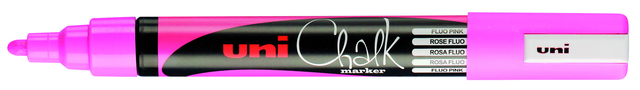 Krijtstift Uni-ball chalk rond 1.8-2.5mm fluor roze