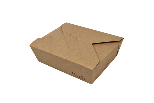 Lunch-box IEZZY 1000ml kraft 50 stuks