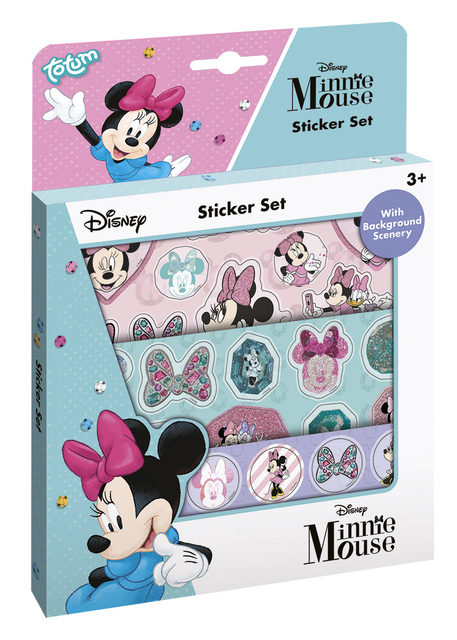 Stickerset Totum Minnie Mouse