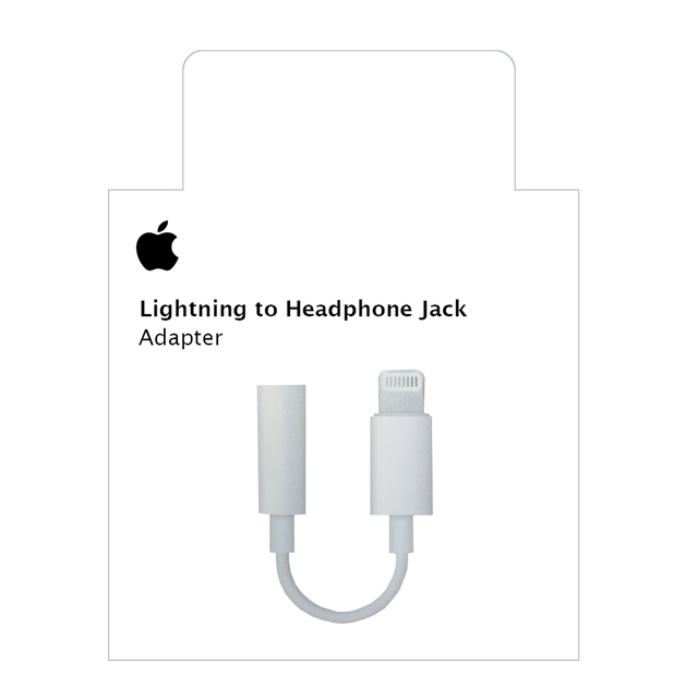 Adapter Lightning naar 3.5 mm jack