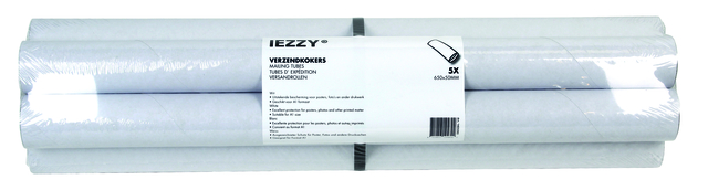 Verzendkoker IEZZY A1 650x50mm incl.doppen 5stuks