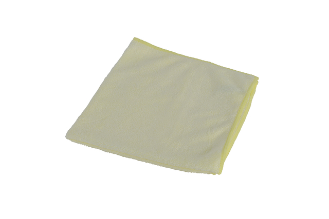 Microvezeldoek Cleaninq basic 38×38 cm geel