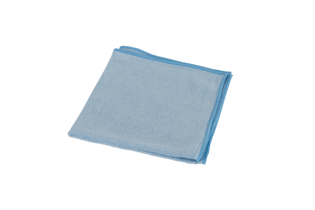 Microvezeldoek Cleaninq basic 38x38cm blauw