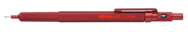 Vulpotlood rOtring 600 0,5mm rood