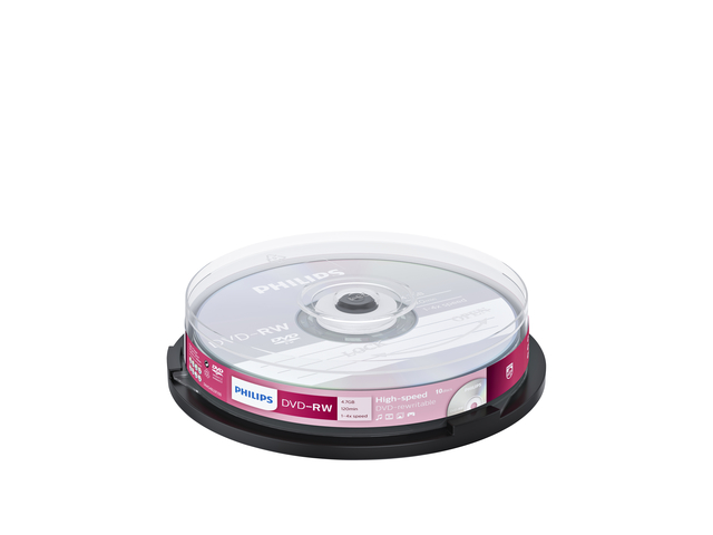 DVD-RW Philips 4.7GB 4x SP (10)