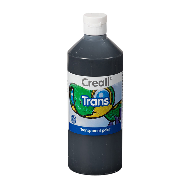 Raamverf Creall Trans zwart 500ml