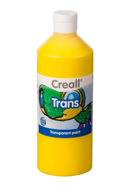 Raamverf Creall Trans geel 500ml