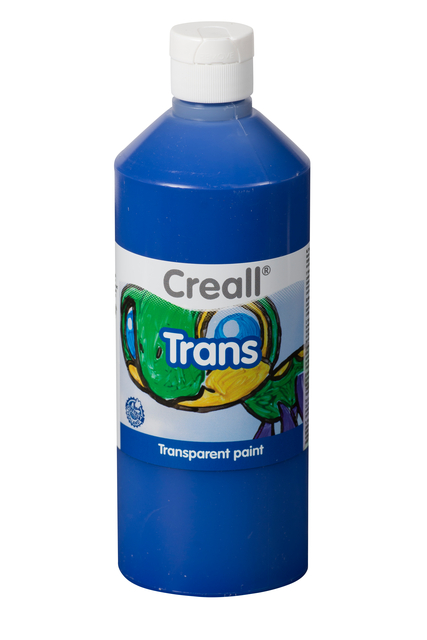 Raamverf Creall Trans blauw 500ml