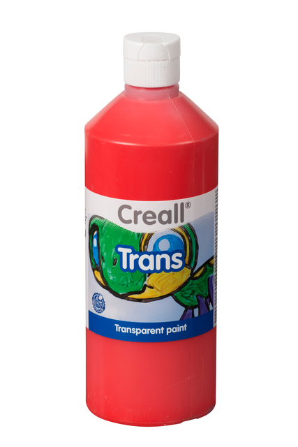 Raamverf Creall Trans rood 500ml