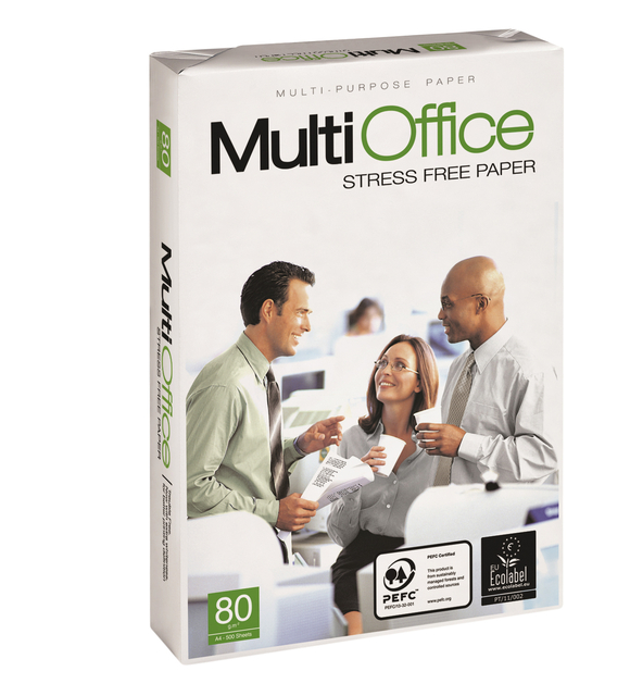 Kopieerpapier MultiOffice A4 80gr wit 500vel