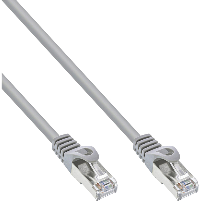 Kabel InLine Cat.5e SF UTP 1.5 meter grijs