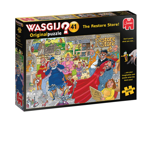 Puzzel Wasgij Original 41 Motormake-Over 1000st