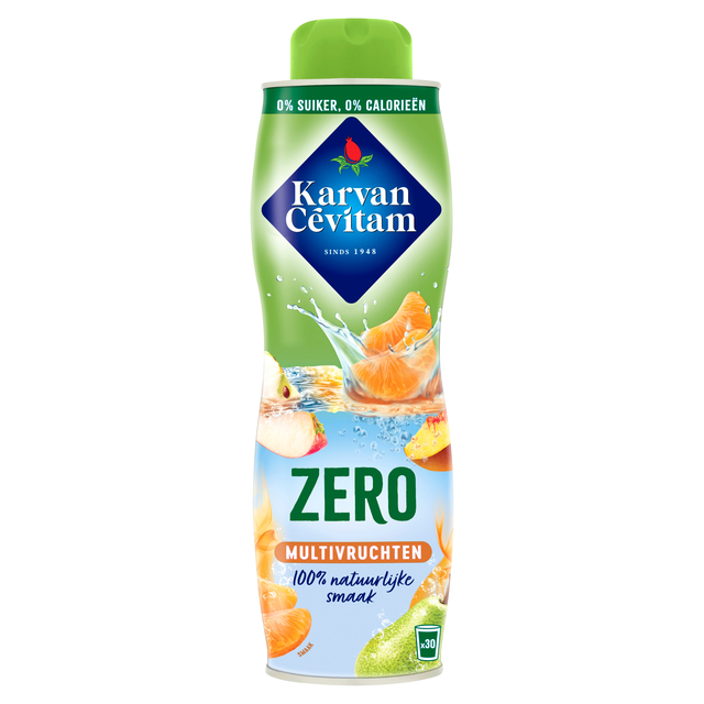 Siroop Karvan Cevitam multivruchten 0% suiker 600ml