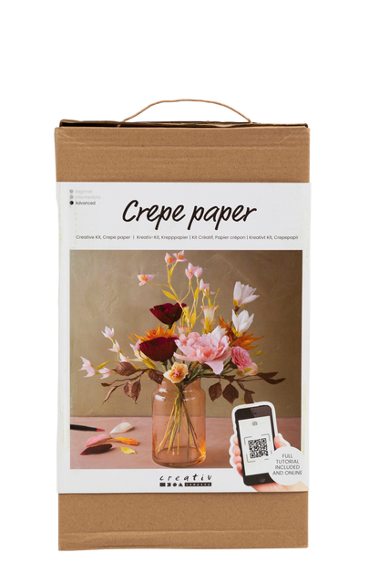 Crêpepapier Creativ Company DIY bouket