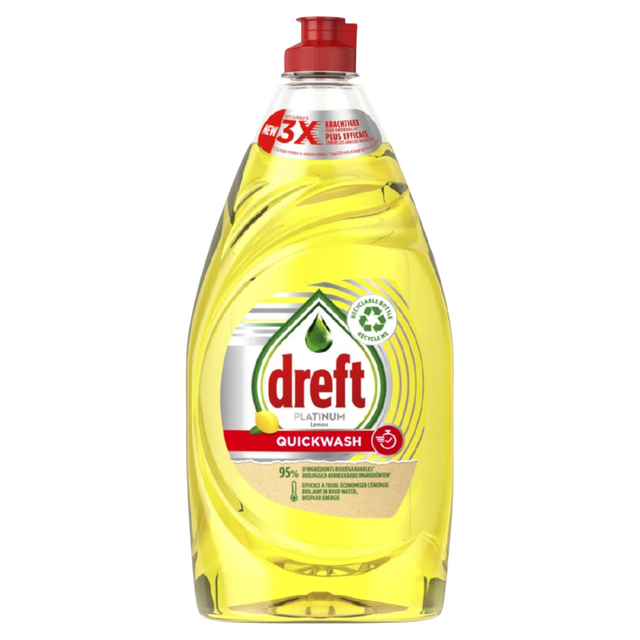 Afwasmiddel Dreft Citroen Platinum Quickwash 780ml