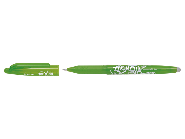 Rollerpen PILOT friXion medium lichtgroen blister à 1 stuk