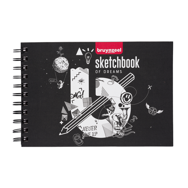 Schetsboek Bruynzeel 19,5×14,7cm 140gr 80vel