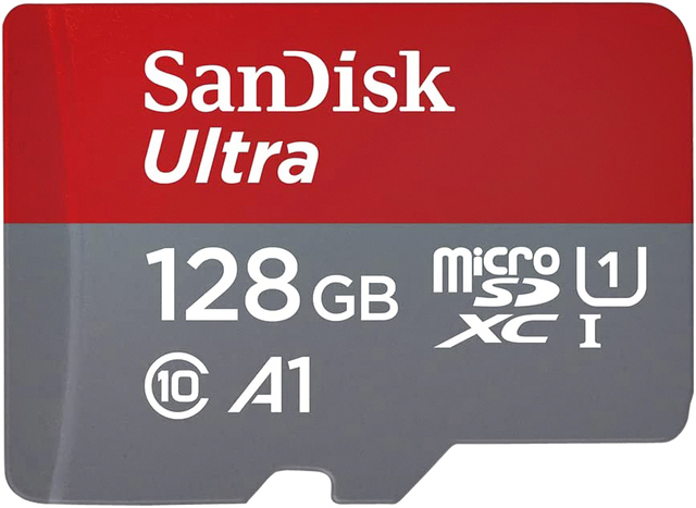 Geheugenkaart Sandisk MicroSDXC Ultra 128GB (140mb/s C10 – SDA UHS-I)