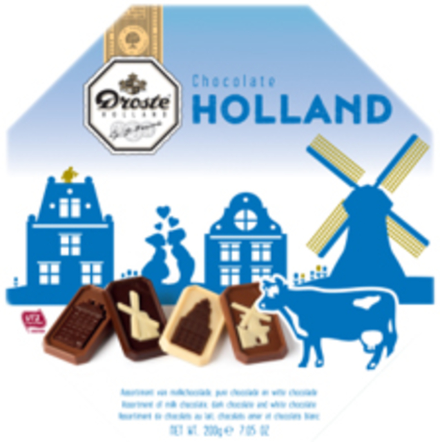 Chocolade Droste verwenbox Holland 200gr