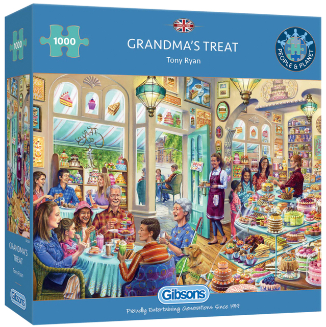 Puzzel Gibsons Grandma’s Treat 1000st