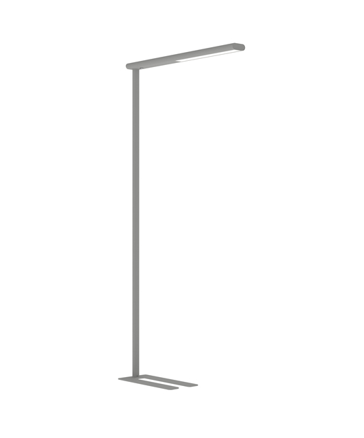 Vloerlamp MAUL Jet LED dimbaar hg 195 cm zilver