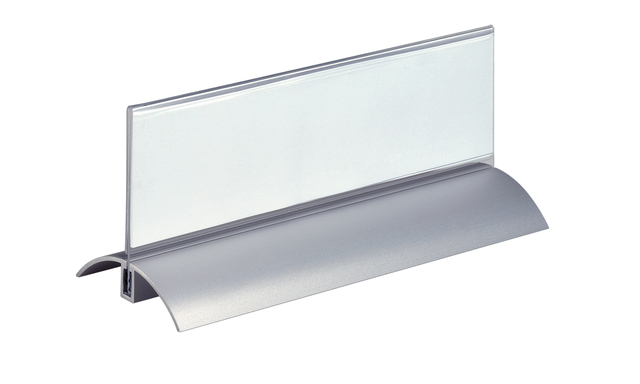 Tafelnaambord Durable Presenter De Luxe 61x210mm 2stuks