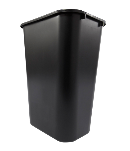 Afvalbak Rubbermaid groot 39liter zwart