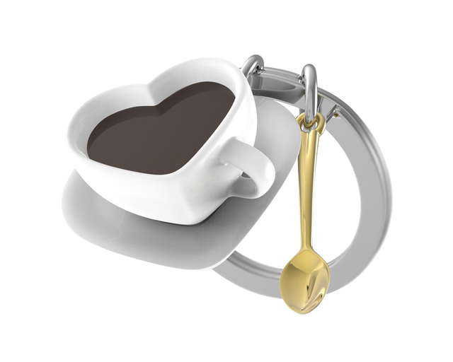 Sleutelhanger Metalmorphose “Coffee lover”