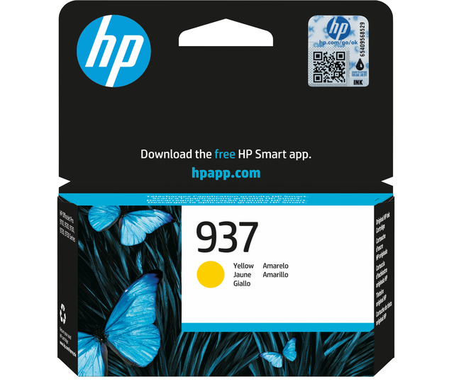 Inktcartridge HP 4S6W4NE 937 geel