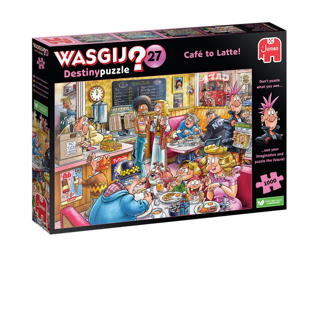 Puzzel Wasgij Destiny 27 De Koffieshop! 1000st