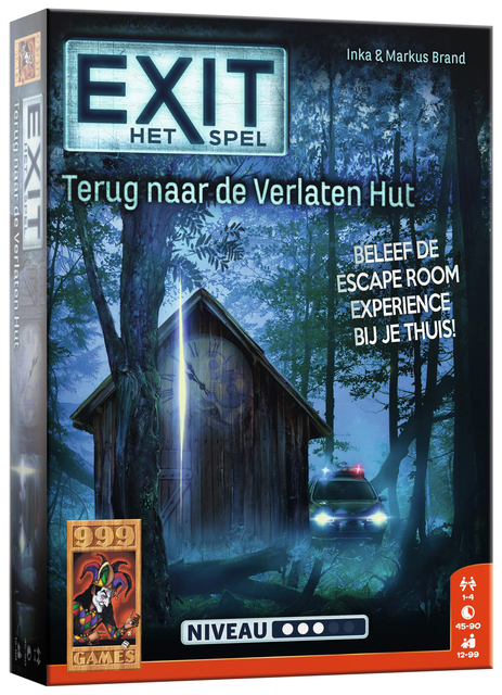 Spel EXIT – Terug naar de Verlaten Hut