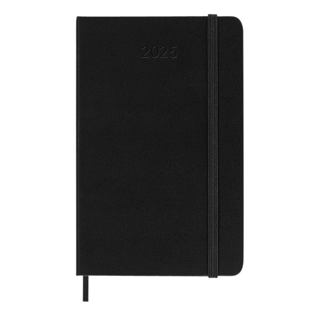 Agenda 2025 Moleskine 12M Planner Weekly 7dagen/2pagina’s pocket hc black