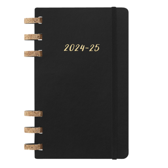 Agenda 2024/2025 Moleskine 12M Academic planner 7dagen/2pagina’s large sc black