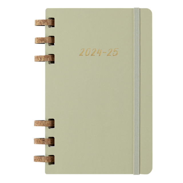 Agenda 2024/2025 Moleskine 12M Academic planner 7dagen/2pagina’s large hc crush kiwi