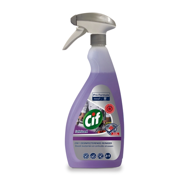 Desinfectiereiniger Cif Professional Safeguard spray 750ml