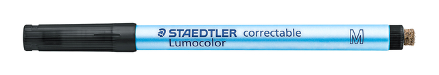 Viltstift Staedtler Lumocolor 305 non permanent correctable M zwart