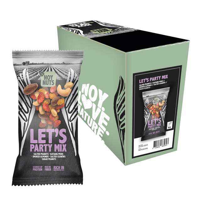 Noten NoyNuts let’s party mix zak 45 gram