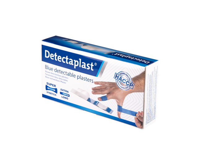 Elastische blauwe textielpleister Detectaplast 180x20mm