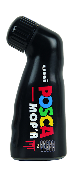 Verfstift Posca PCM22 Mop’r zwart