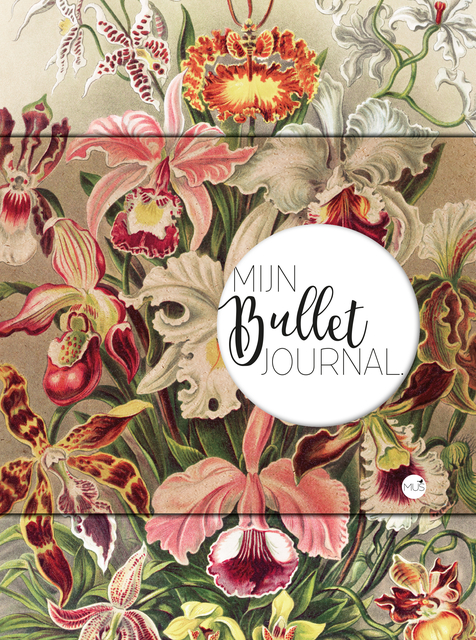 Mijn Bullet Journal orchidee dots 240 pagina’s