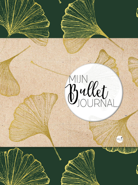 Mijn Bullet Journal ginkgo biloba dots 240 pagina’s