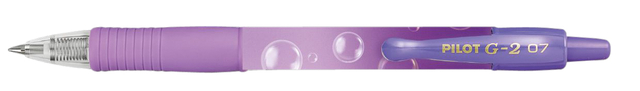 Gelschrijver PILOT G-2 Bubble violet medium blauwschrijvend