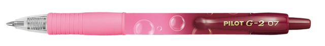 Gelschrijver PILOT G-2 Bubble roze medium blauwschrijvend