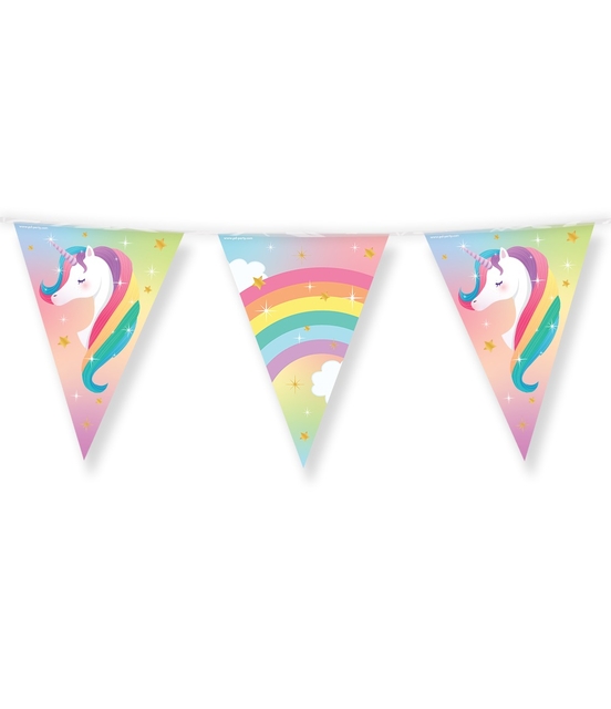 Party Flags foil Unicorn