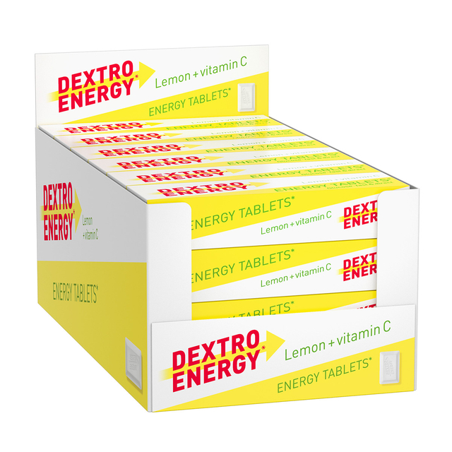 Energie tabletten Dextro Energy citroen pak 50 gram