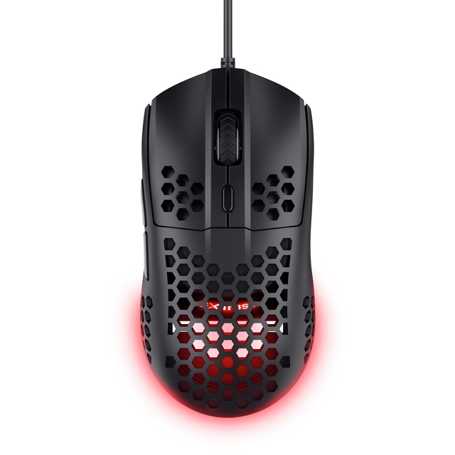 Gaming muis Trust GXT928 Helox bedraad zwart