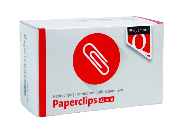 Paperclip Quantore R2 32mm kort