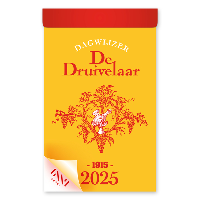 Dagscheurkalender 2025 de Druivelaar