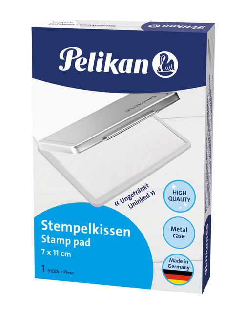 Stempelkussen Pelikan 2E 110x70mm ongedrenkt